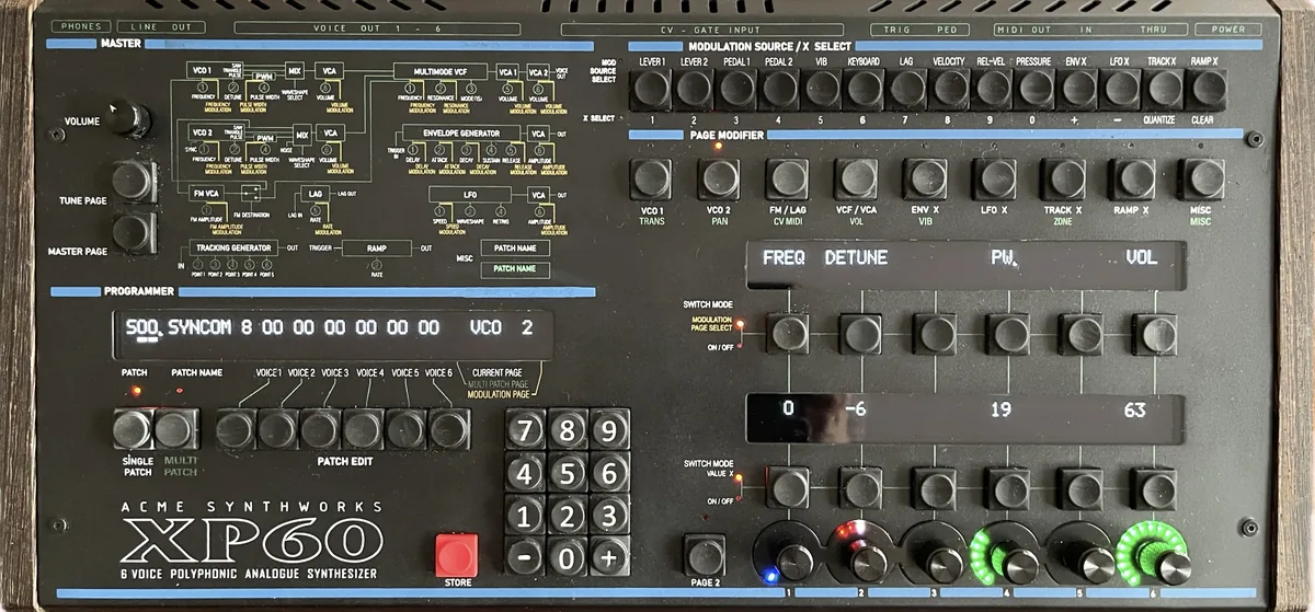 ACME Synthworks XP60, photo 1 of 5